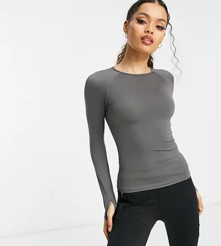 ASOS 4505 Petite icon long sleeve slim-fit top