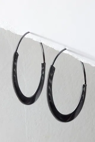 Simply The Best Oversized Hoops by Free People