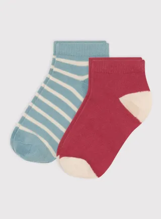 Kids 2 Pack Assorted Socks