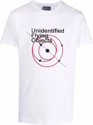 graphic-print cotton T-shirt