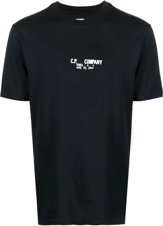 graphic-print cotton T-shirt