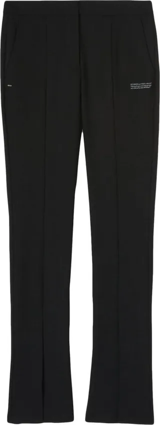 High-Waisted Tailored Trousers