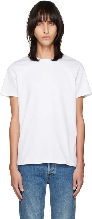 A.P.C. White Jimmy T-Shirt