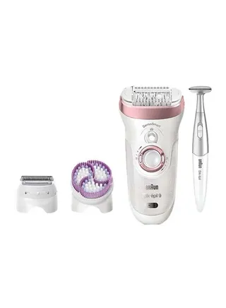 Silk-Epil 9 9/980 SkinSpa SensoSmart Epilator Set White/ Rose Gold