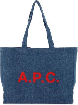 Diane Denim Tote Bag