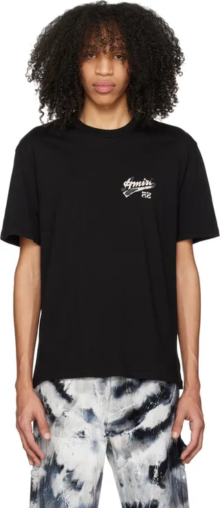 AMIRI Black '22' T-Shirt