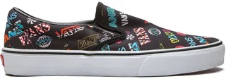 Multi-Logo Slip-On Sneakers