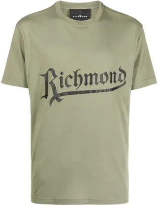 logo print cotton T-shirt