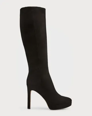 Dali Suede Platform Boots