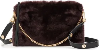 Eve Genuine Shearling Crossbody Bag