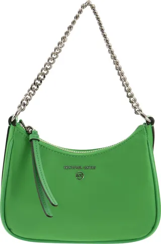 Jet Set Charm Small Shoulder Bag In Nylon Gabardine