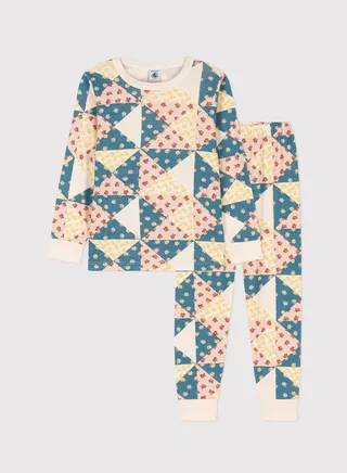 Kids Patch Work Pyjama Set