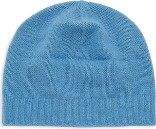 Ribbed-Cuff Cashmere Beanie