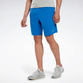 Reebok Workout Ready Shorts Mens Athletic Shorts Large Vector Blue