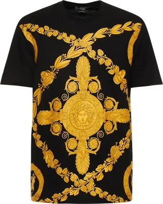 Heritage print cotton jersey t-shirt