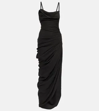 La Robe Saudade voile maxi dress