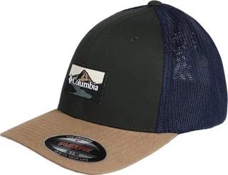 Columbia Mesh Ball Cap Hat Dark Green