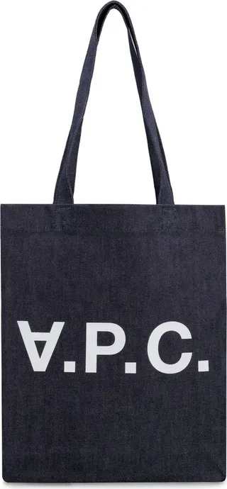 Laure Logo Detail Tote Bag