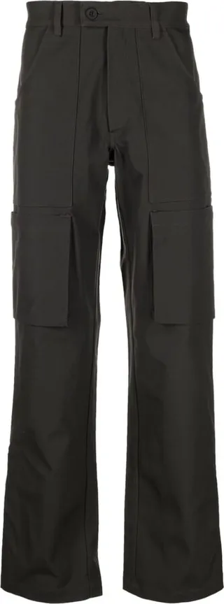 Straight-Leg Cotton Cargo Pants