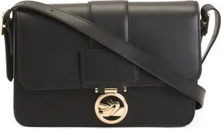 Leather Box Trot Crossbody