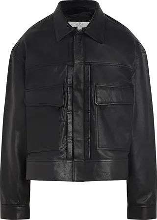 Leather Trucker Jacket