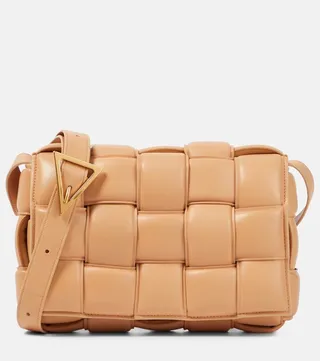 Padded Cassette leather shoulder bag