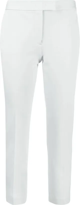 Slim-Cut Cropped Trousers