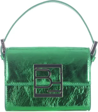 Mini Bag By Far fran In Metallic Leather