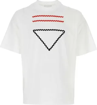 Prada Graphic Printed Crewneck T-Shirt