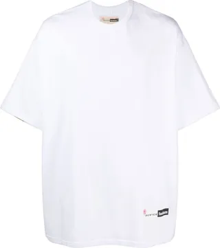 logo print T-shirt