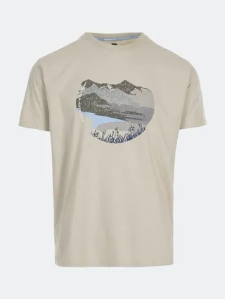 Trespass Mens Barnstaple T-Shirt - Mushroom