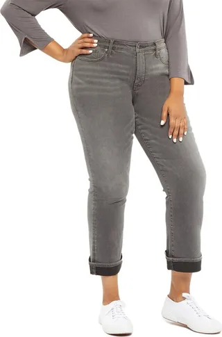 NYDJ Plus Barbara Castle Hill Ankle Jean