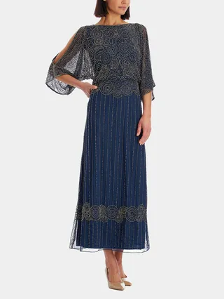 Cold Shoulder Blouson Dress