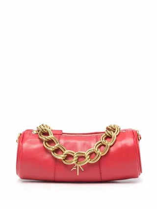 MANU ATELIER- Xx Mini Cylinder Leather Shoulder Bag