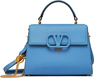 small VSLING grained texture tote bag