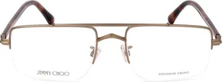 Jimmy Choo Eyewear Rectangular Frame Glasses