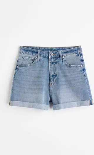 Mom Ultra High Denim Shorts