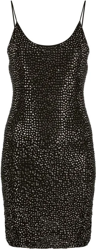 Nelle embellished mini dress