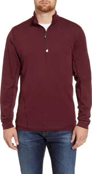 Traverse Regular Fit Quarter Zip Pullover