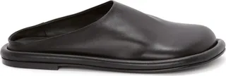 Bumper-Tube leather slippers