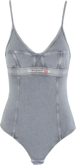 Lingerie Bodysuit Grey