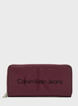 Monogram Detailed Wallet