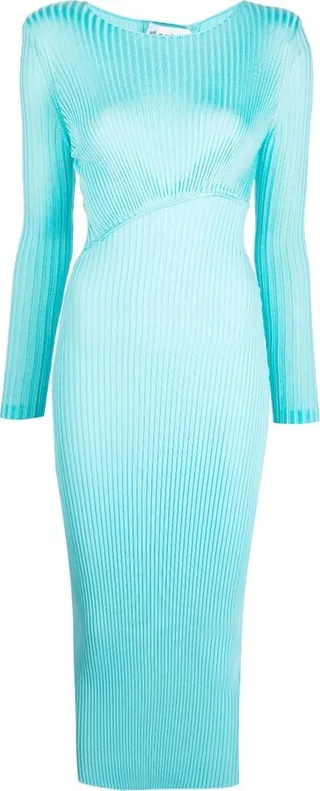 Ribbed Midi Dress