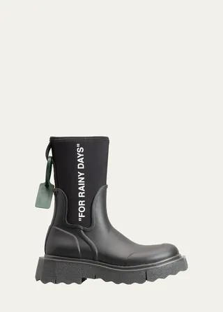 Sponge For Rainy Days Rain Boots