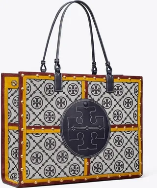 Ella Monogram Quadrant Tote