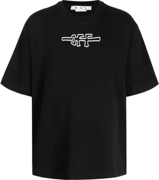 logo-print short-sleeved T-shirt