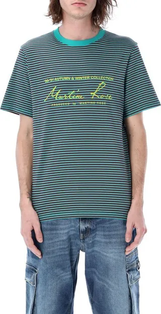Martine Rose Graphic Logo Printed T-Shirt