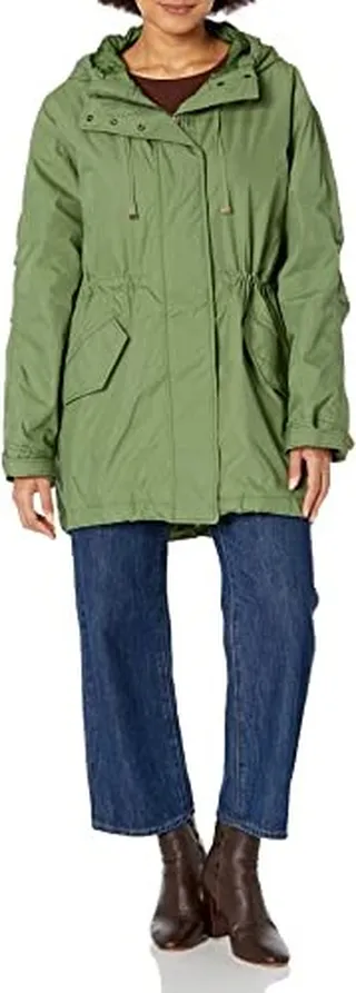 Velvet by Graham & Spencer Womens Hooded Cheviot Heavy Jacket Coat