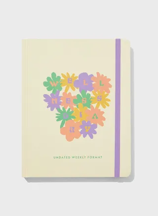 Small Undated Wellness Diary