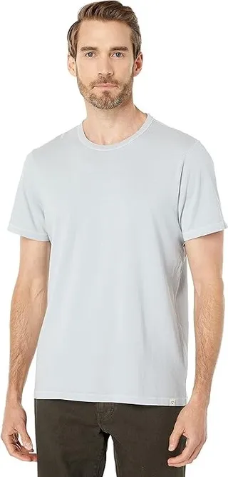 Madewell Garment-Dyed Allday Crew Neck Tee (Glassware Blue) Men's Clothing